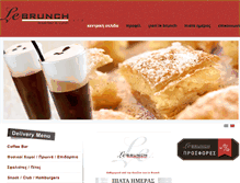 Tablet Screenshot of lebrunch.gr